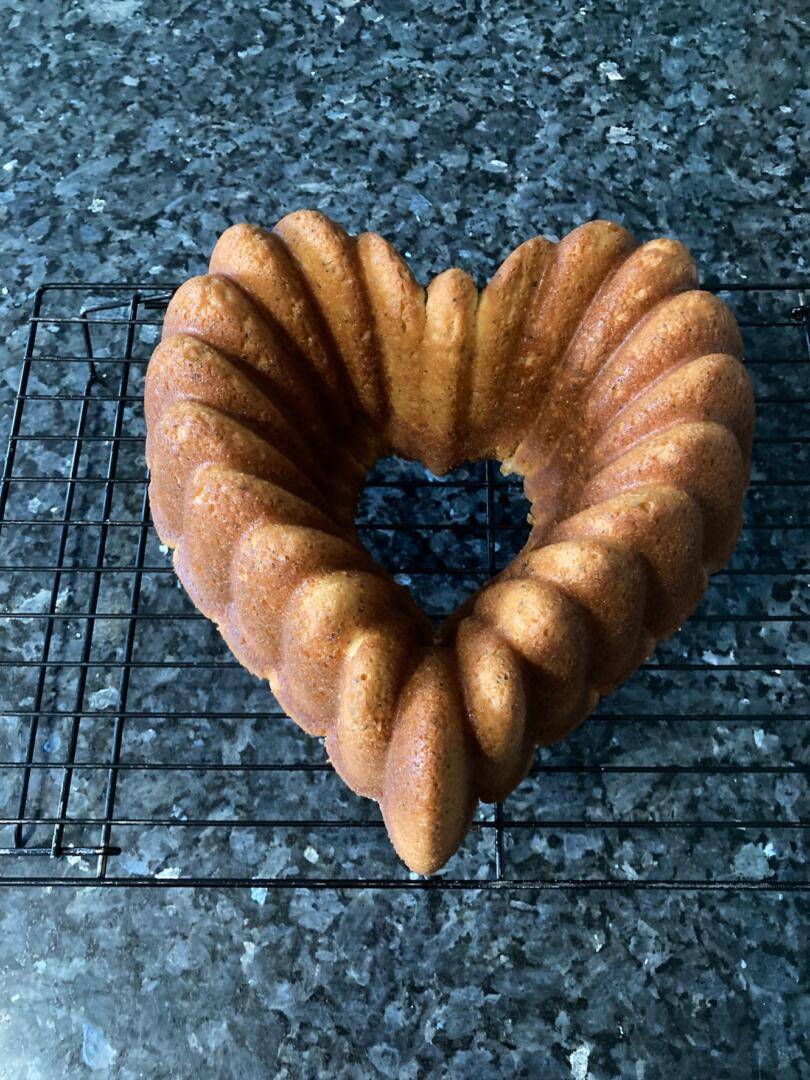 Poppy Seed Cake with Orange Glaze from Out of the Box Baking.com