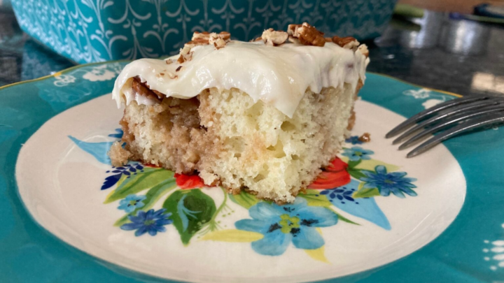 Image for Cinnamon Roll Poke Cake