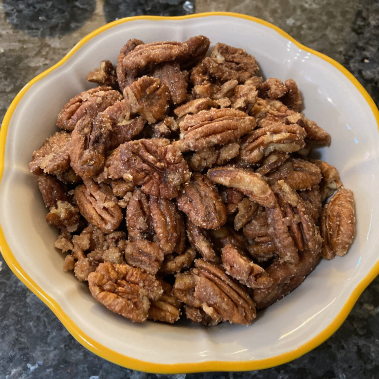 Easy Candied Pecans