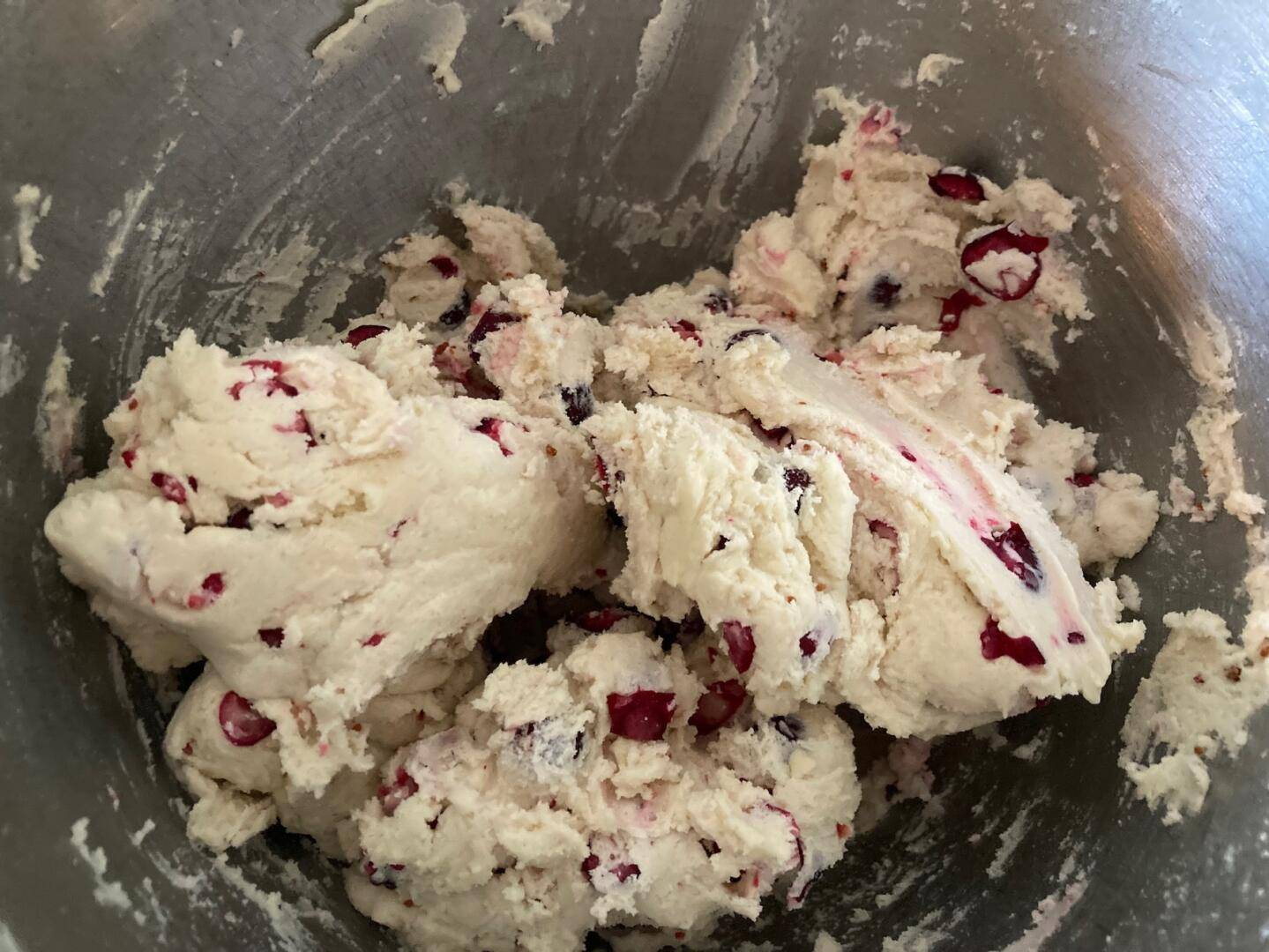 Orange Cranberry Cookies from Out of the Box Baking.com