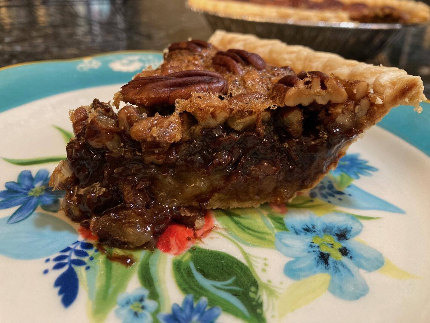 Fudgy Pecan Pie from Out of the Box Baking.com