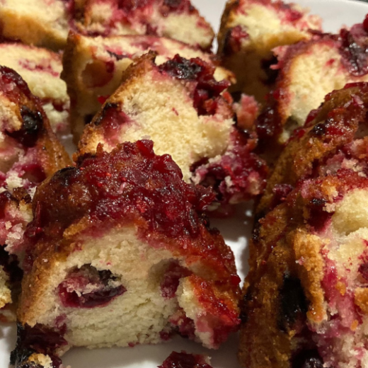 Easy Cranberry Breakfast Cake Out of the Box Baking