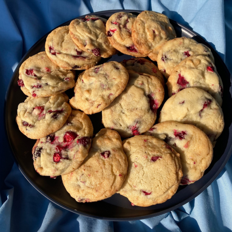 Orange Cranberry Cookies (Perfect Holiday Cookies)