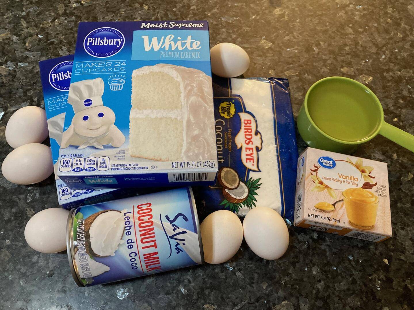 Traditional Coconut Cake (with Cream of Coconut Frosting) Out of the