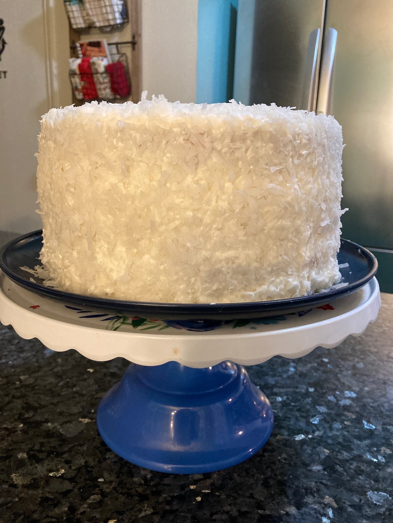 Traditional Coconut Cake from Doctored Cake Mix