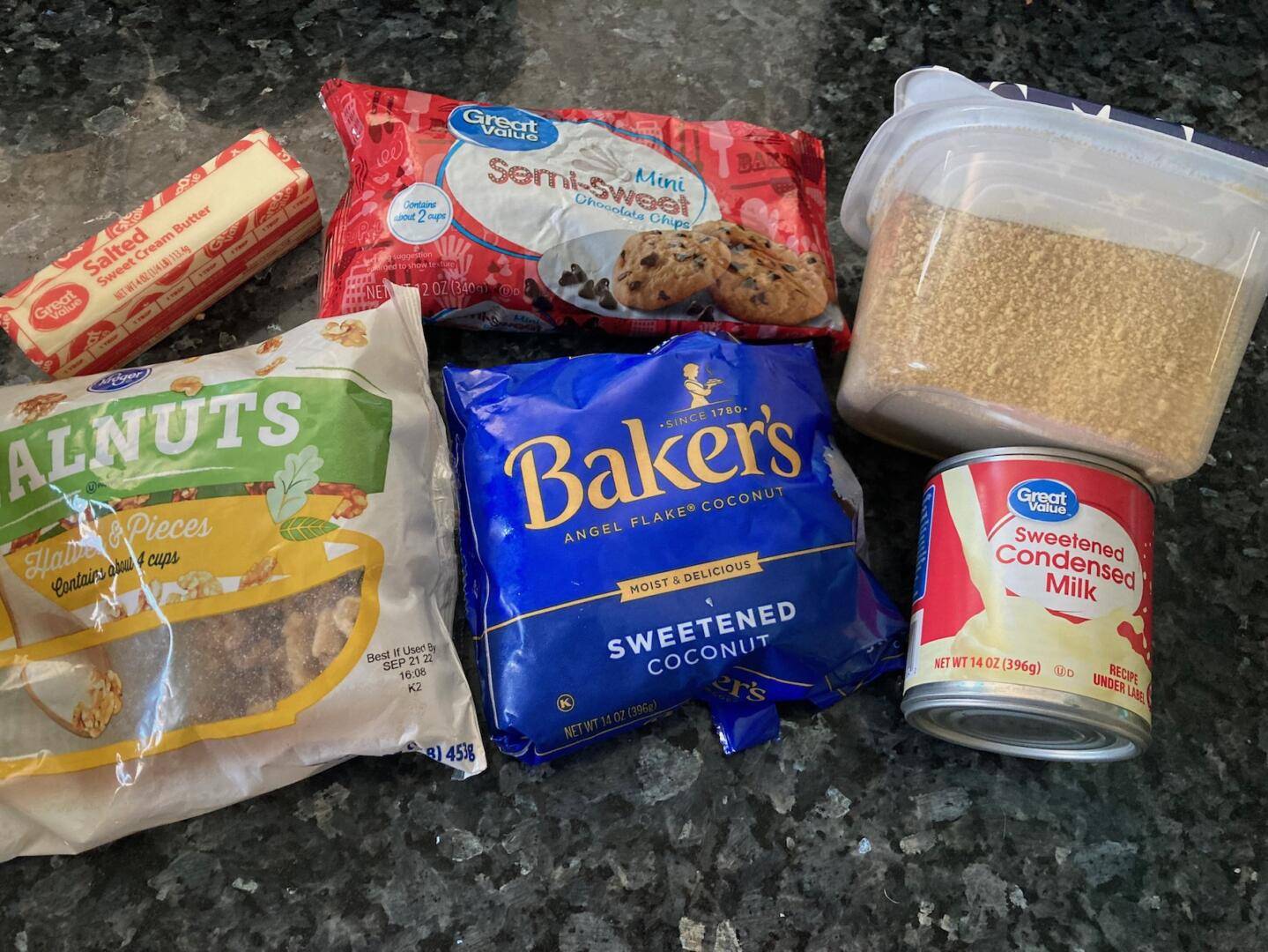 Magic Cookie Bars (Hello Dolly Bars) Out of the Box Baking