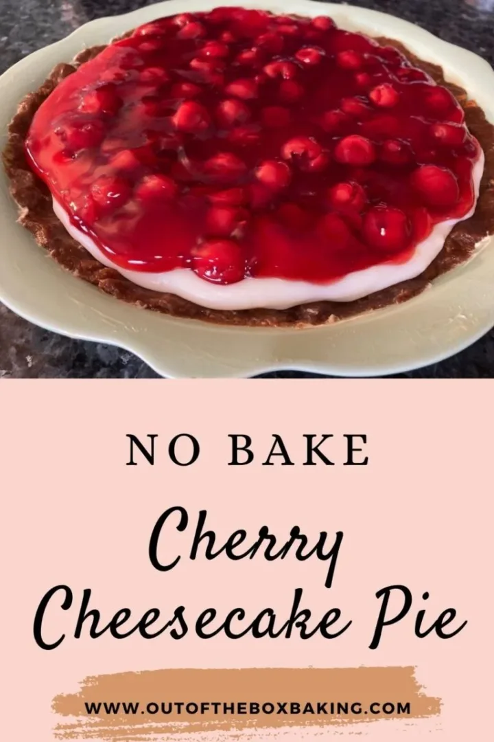 no bake cherry cheesecake pie