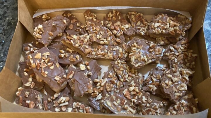 traditional English toffee