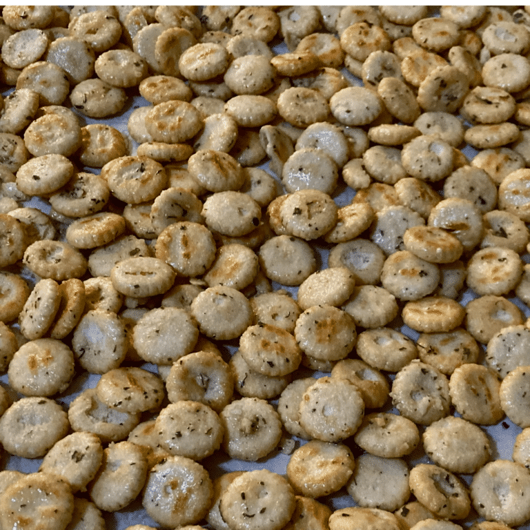 Savory Oyster Crackers with Ranch