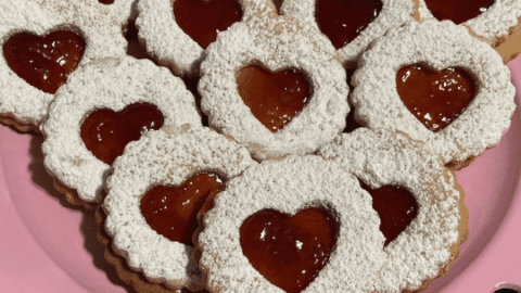 Image for Classic Linzer Cookies for Valentines Day