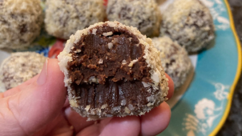 Image for Easy Almond Joy Truffles
