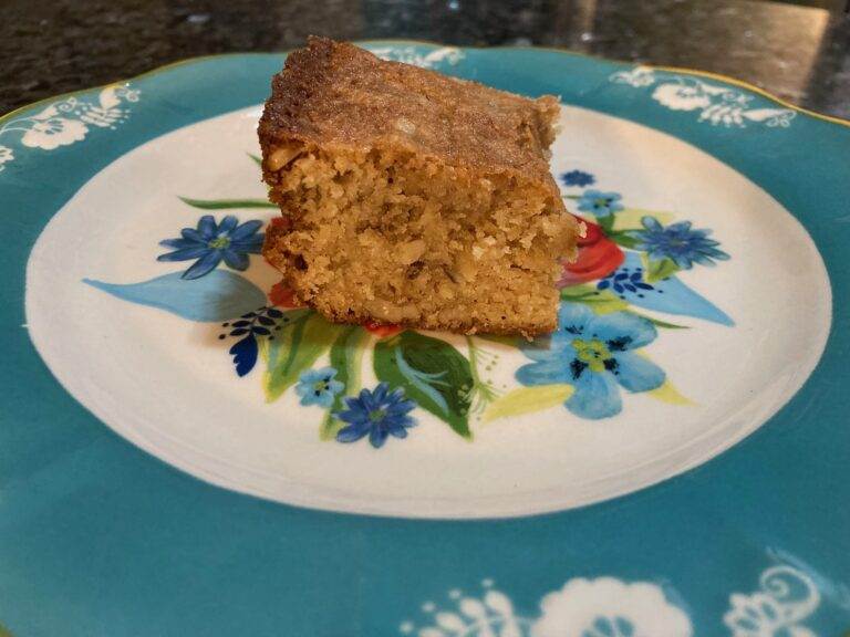 Maple Walnut Coffee Cake from Scratch