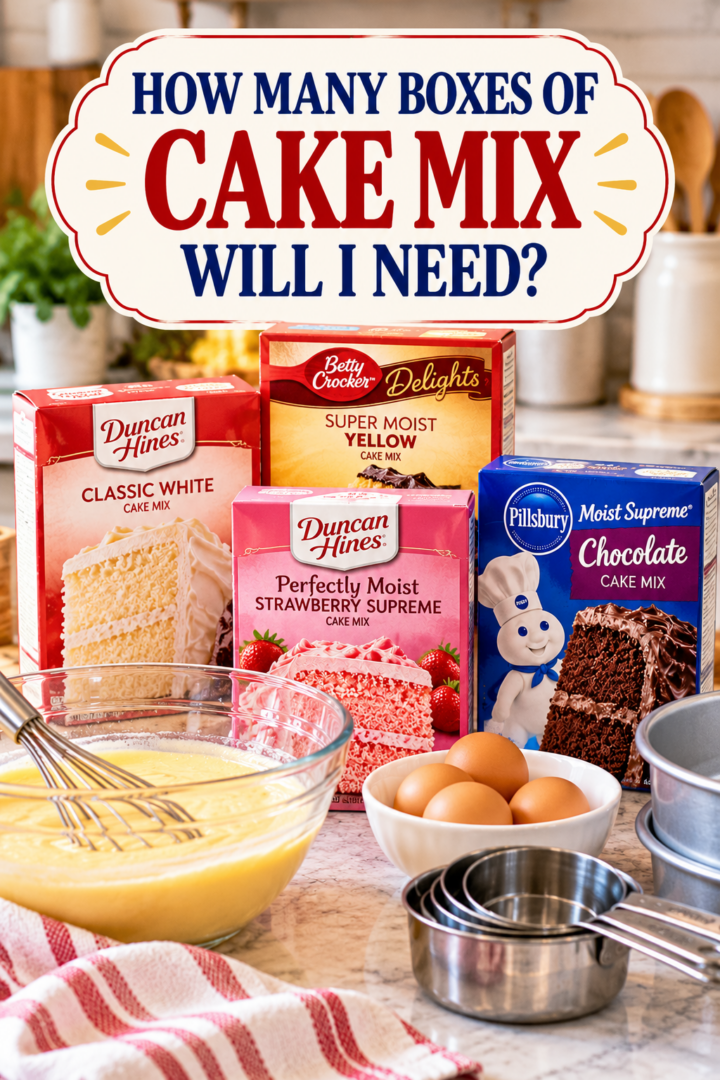 How Many Boxes of Cake Mix Will I Need?