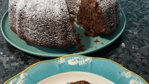 Image for German Chocolate Pound Cake (with canned frosting inside)