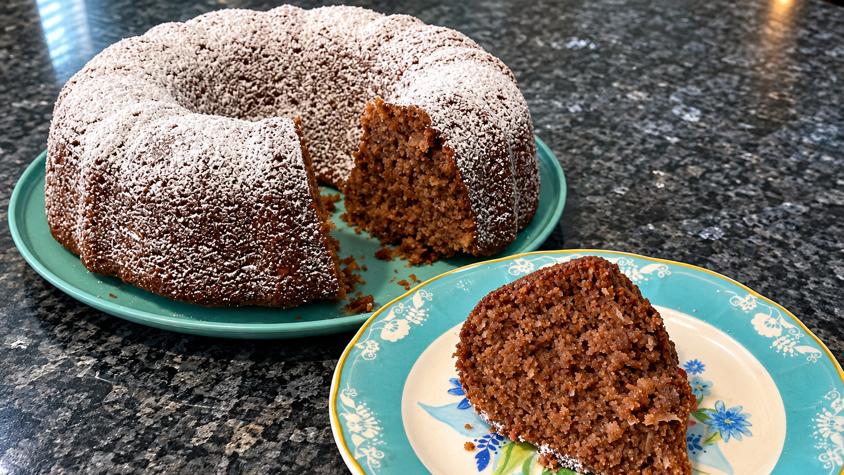 German chocolate pound cake