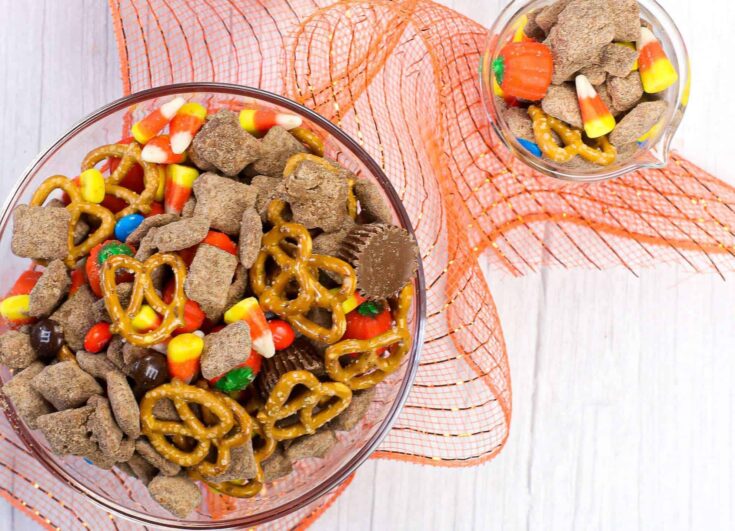 Image for Puppy Chow Halloween Snack Mix Recipe