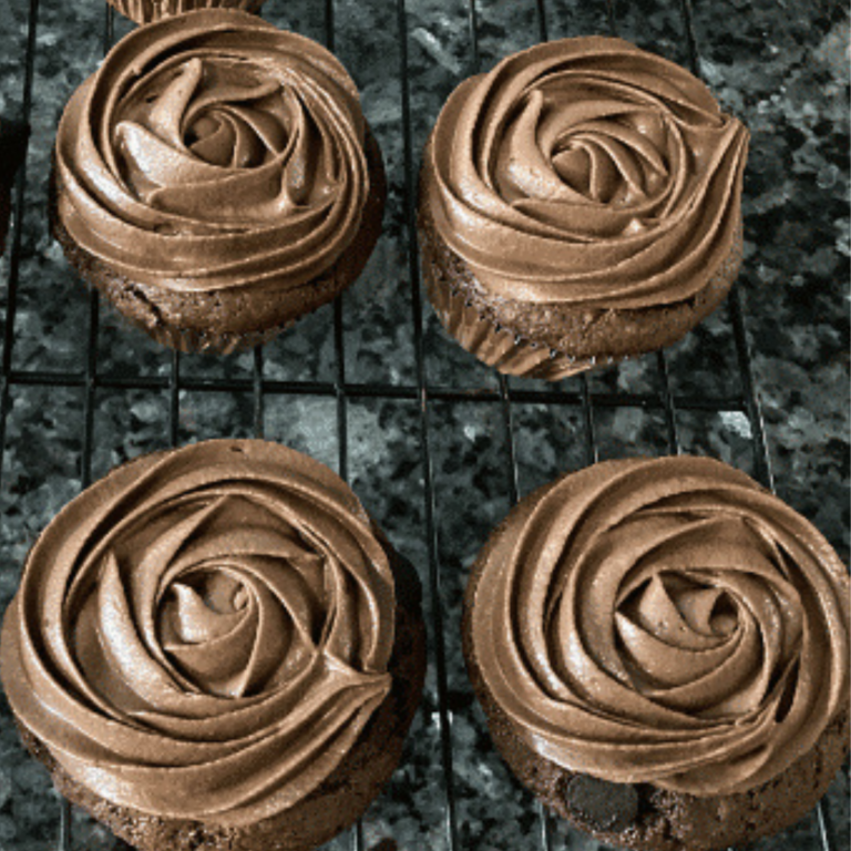 Easy Espresso Cupcakes (Doctored Cake Mix)