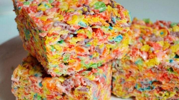 Image for Protein Fruity Pebbles Rice Crispy Treats