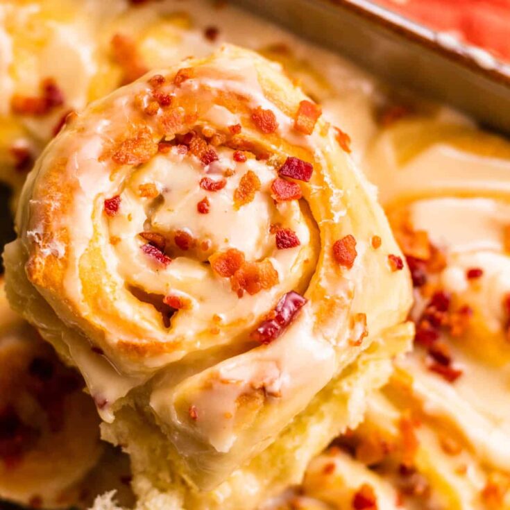 Image for Maple Bacon Cinnamon Rolls