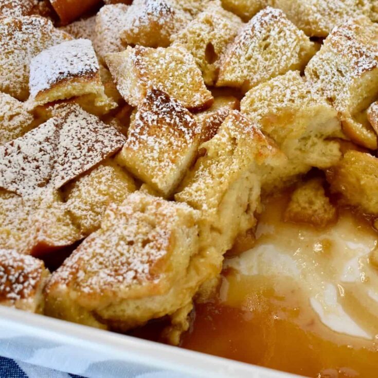 Image for Baked Eggnog French Toast