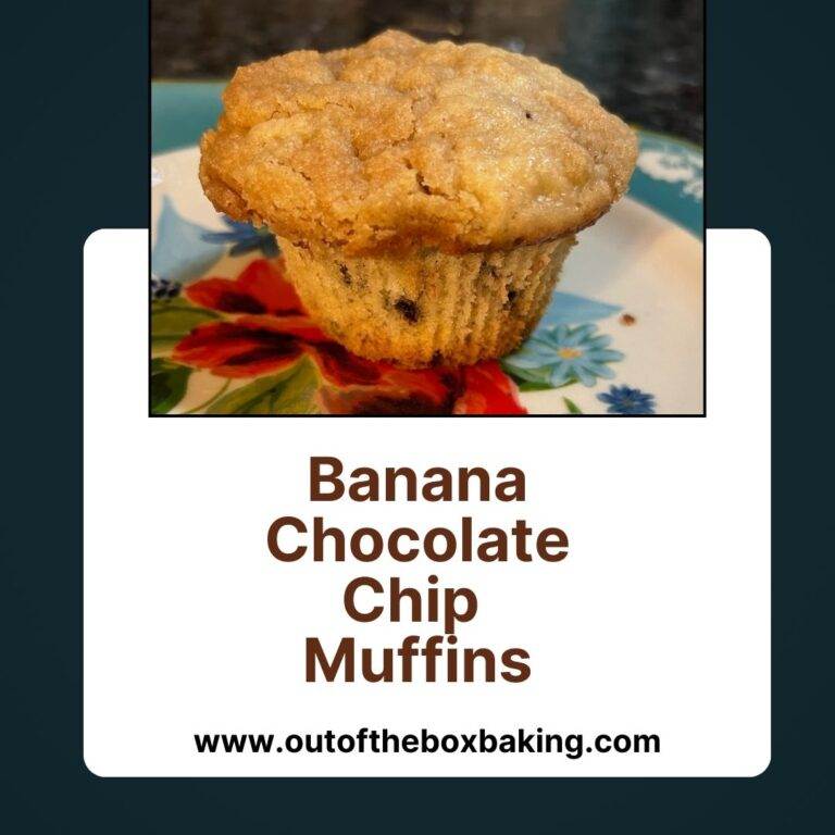 Banana Chocolate Chip Muffins (with mayonnaise)