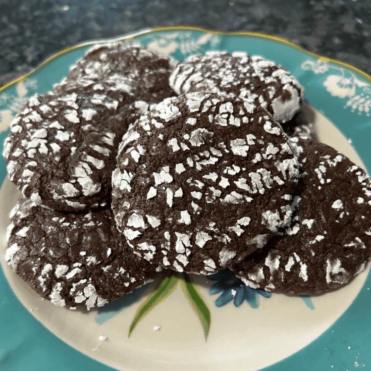 Image for Chocolate Sugar Crinkle Cookies