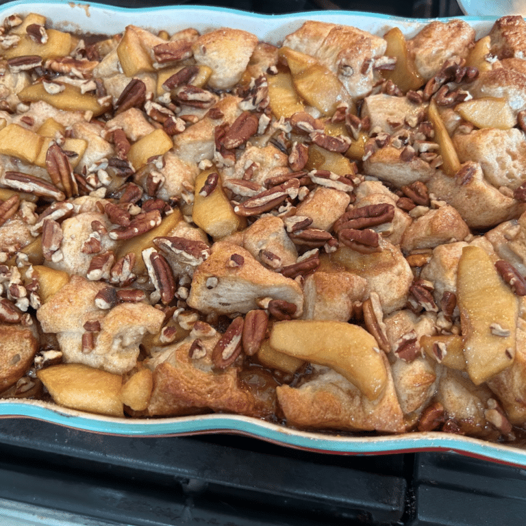 Apple Pie Monkey Bread Casserole