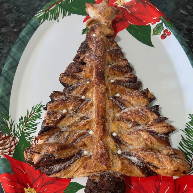 Churro Nutella Christmas Tree