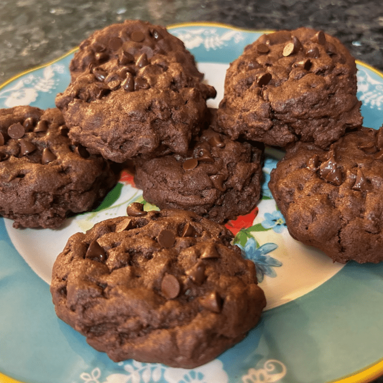 Crumbl Copycat Dark Dream Cookies
