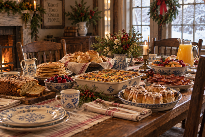 march family breakfast table from Little Women