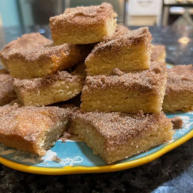 Snickerdoodle Cookie Bars