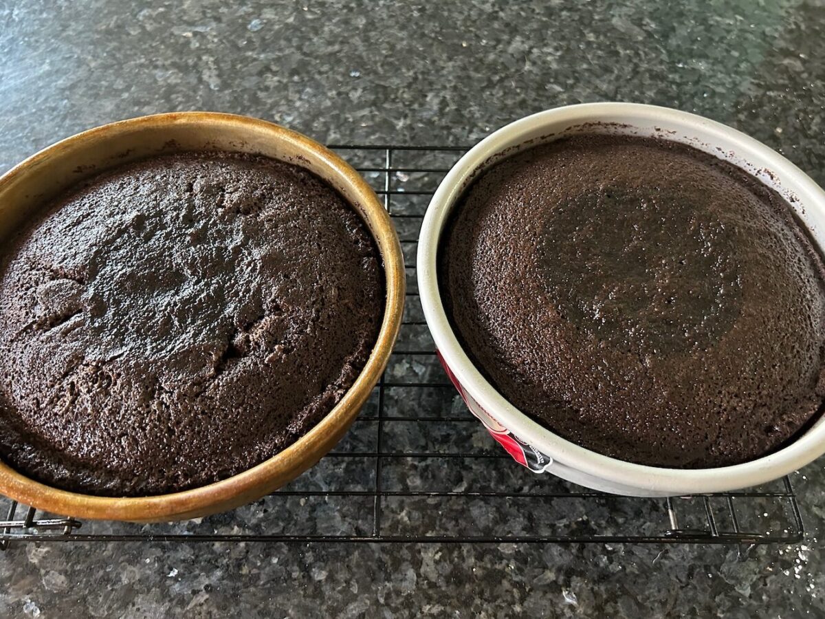 Screwball Cake with Glaze Frosting Out of the Box Baking