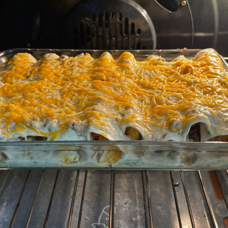 The Most Delicious Breakfast Enchiladas