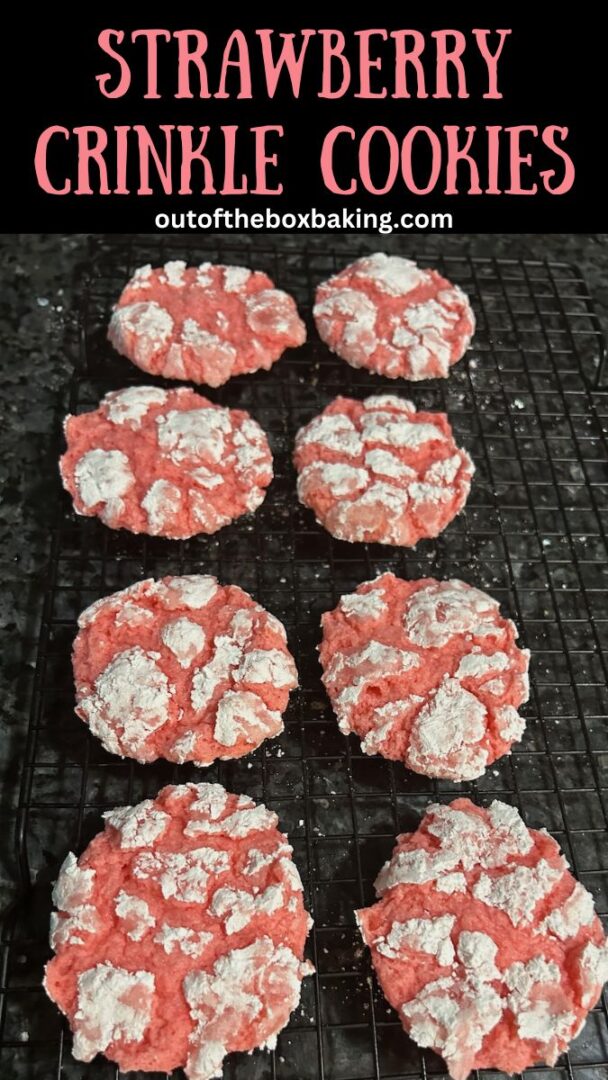 strawberry fluffies pin for pinterest