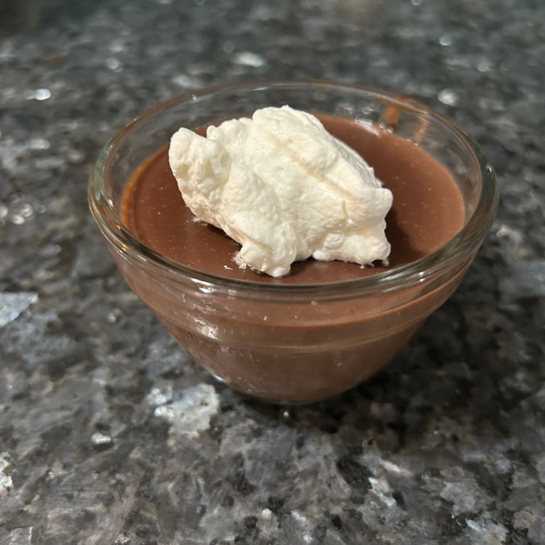 Simple Chocolate Pudding (from scratch)Β