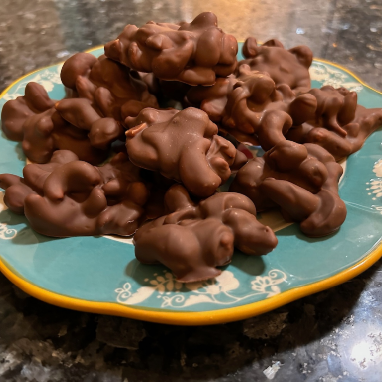 Chocolate Covered Cashew Clusters