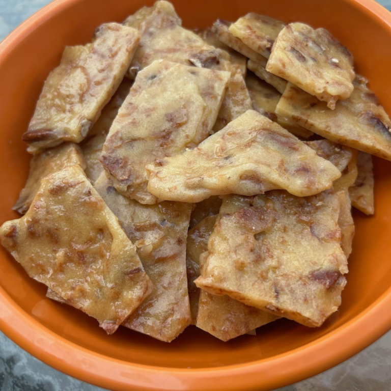 Toasted Coconut Pecan Brittle