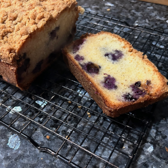 blueberry bread