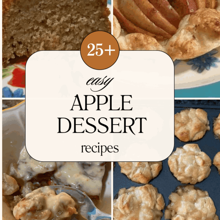 25+ Easy Apple Dessert Recipes You’ll Love