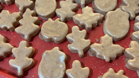 Image for Pumpkin Spice Shortbread Cookies