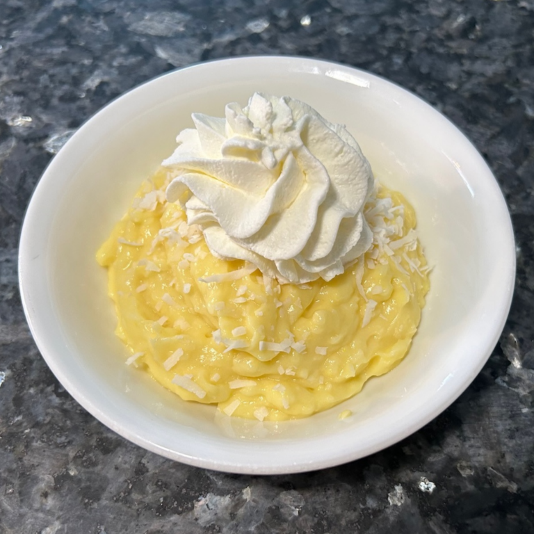 Simple 3-Ingredient Coconut Pudding