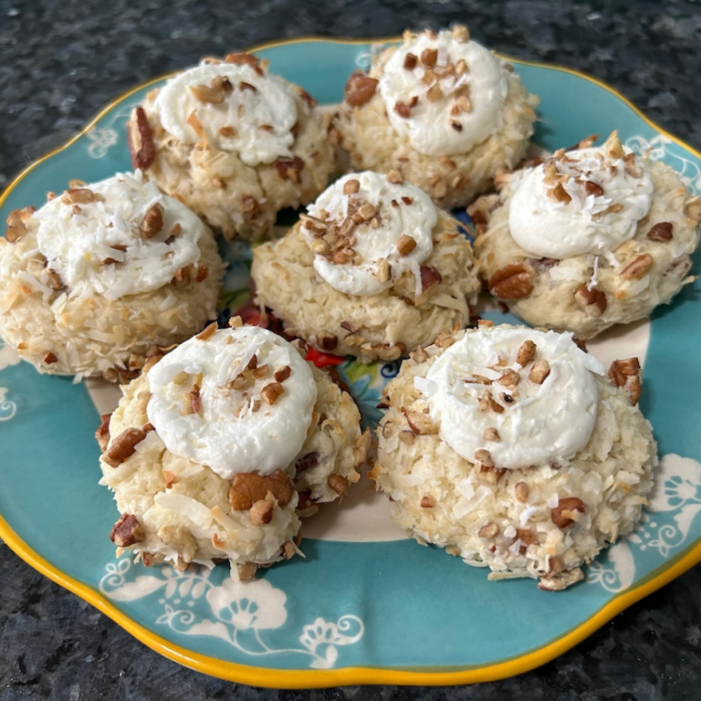Italian Cream Cake Cookies