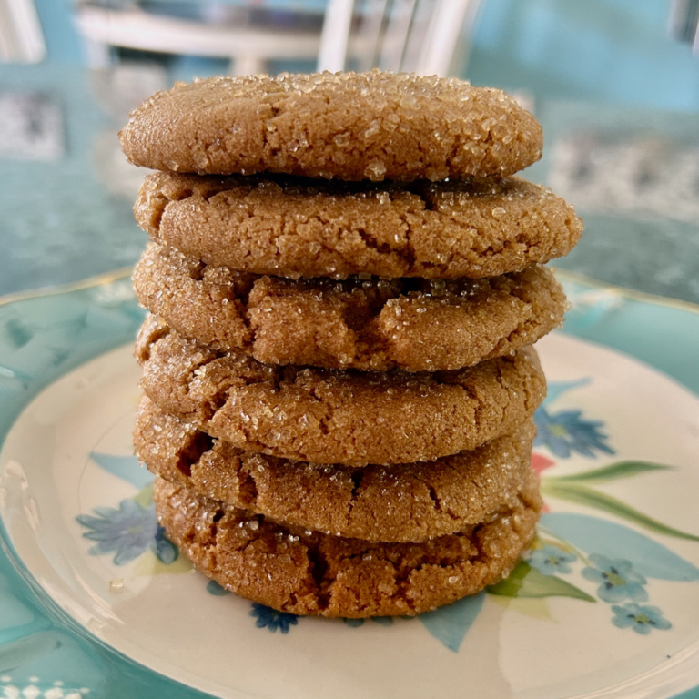 Old-Fashioned Molasses Cookies