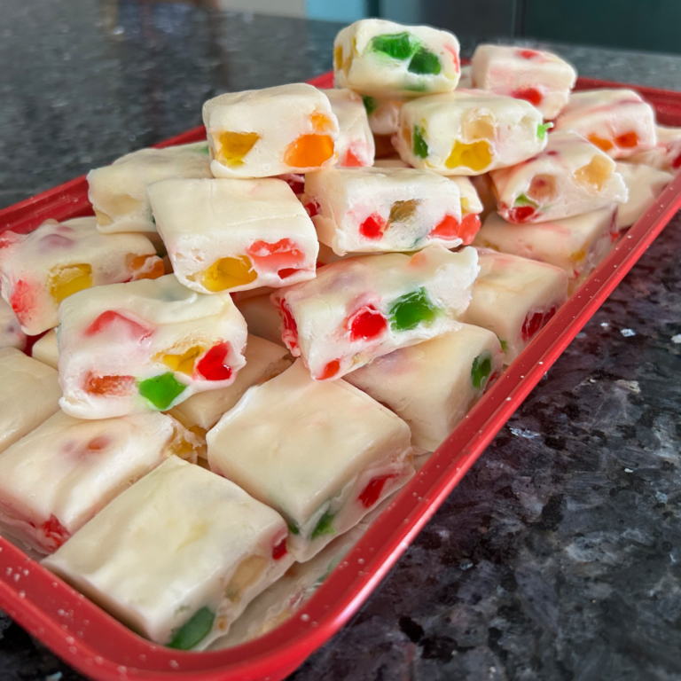 Old-Fashioned Jelly Nougat Candy