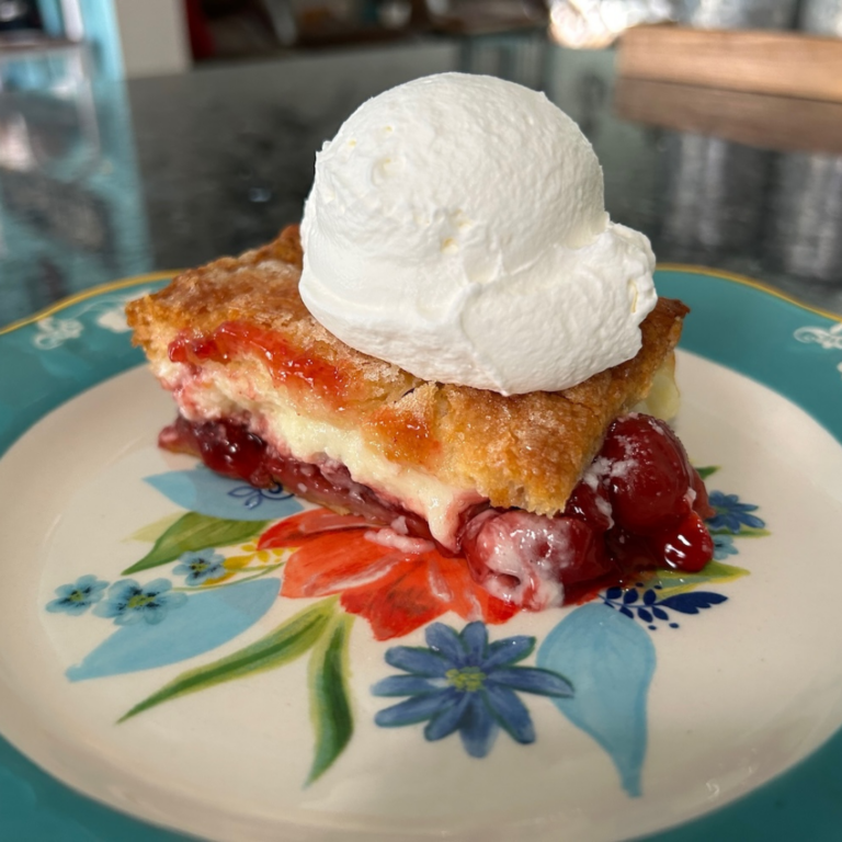 Cherry Pie Bars with Crescent Rolls