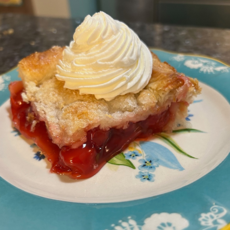 Puff Pastry Cherry Pie