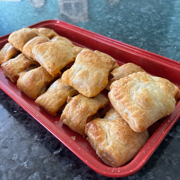 Puff Pastry Pizza Rolls