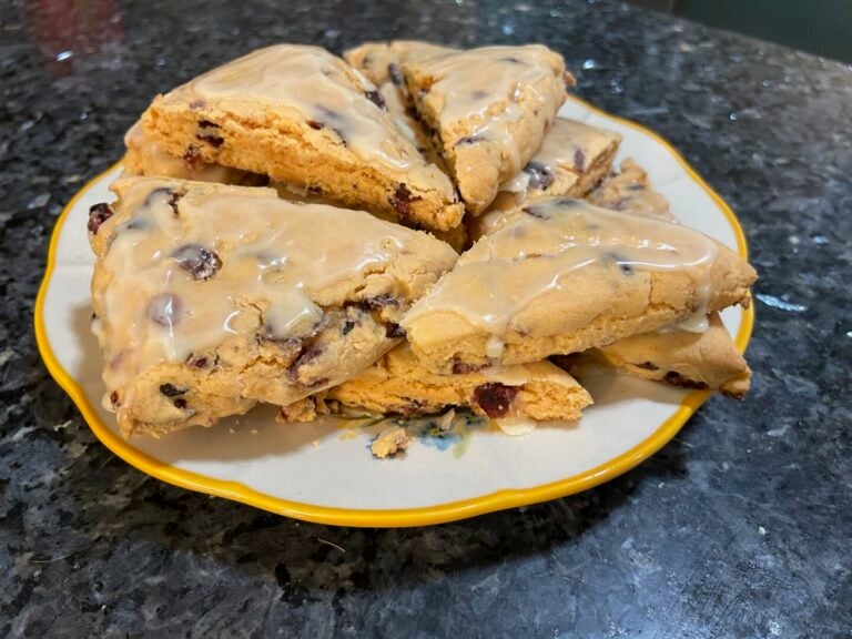 Cranberry Orange Scones