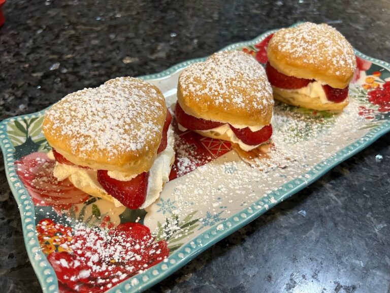 Valentine Strawberry Shortcake (Two Ways)