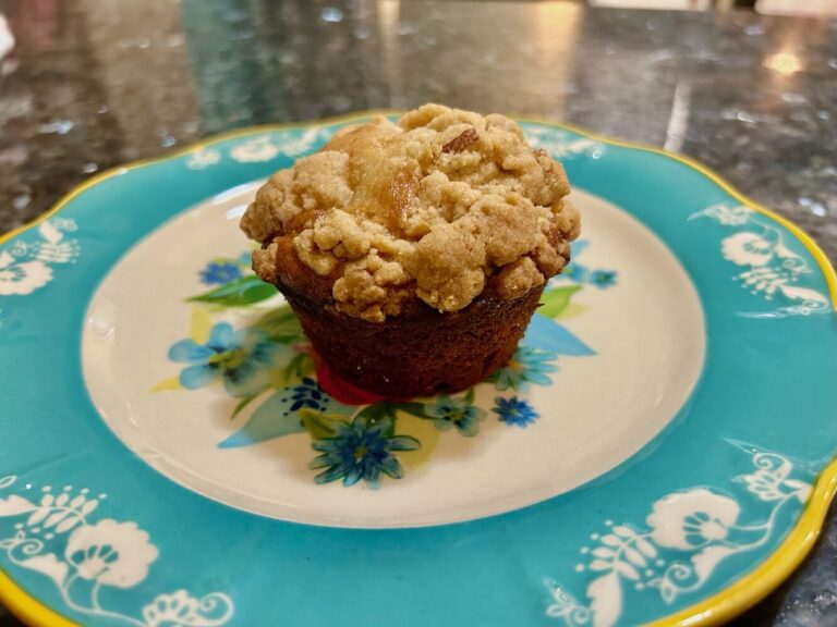 Simple Banana Streusel Muffins from Scratch